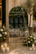 Plan de table Mariage Personnalisé | Collection Signature Maison Elya